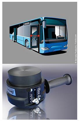 Drivetest BIA class2公交客车车门夹紧力测试系统【汽车防夹力测试传感器】